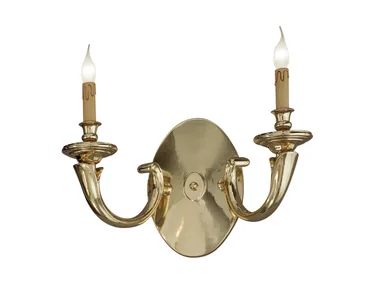 AMOS 260/A2 - Polished Brass wall light _ Possoni Illuminazione